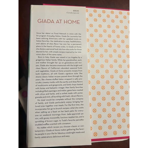 Giada At Home Family Recipes From Italy and California Giada De Laurentiis - Picture 7 of 7
